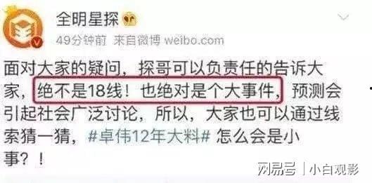 卓伟最新爆料12年,揭秘12年惊天秘密! 第3张 卓伟最新爆料12年,揭秘12年惊天秘密! 第3张
